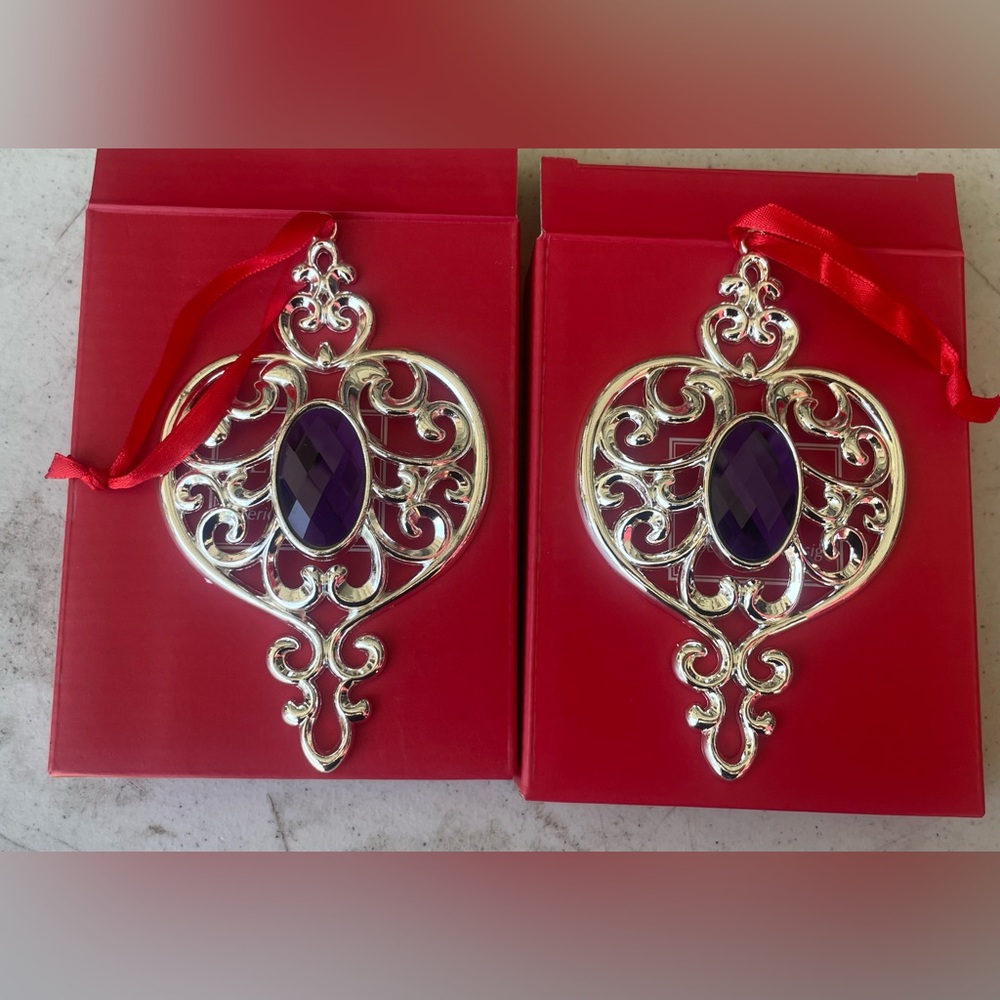 Lenox Christmas ornaments